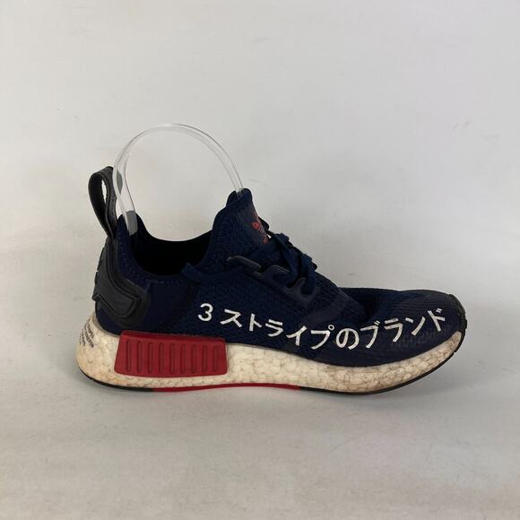 Adidas Nomad NMD r1 women's size 6 blue white red athletic sneakers shoes - Picture 3 of 9